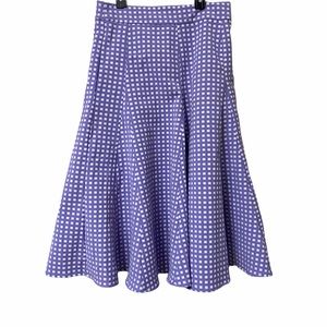 Eva Mendez Women’s 4 Polka Dot Flare Long Skirt